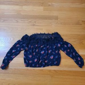 Hollister off the shoulder blouse